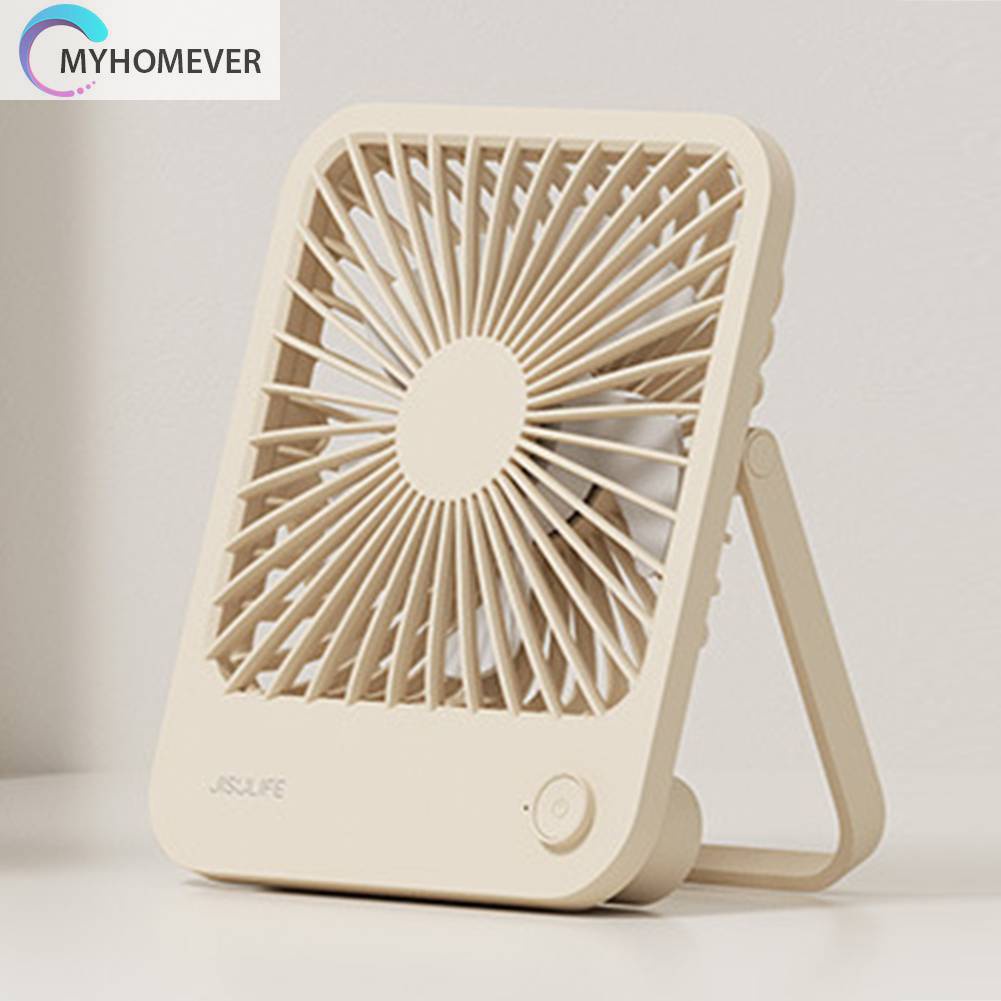 Quạt Làm Mát Để Bàn 4 Tốc Độ Yên Tĩnh 2000mAh / 4500mAh Có Thể Gập Lại