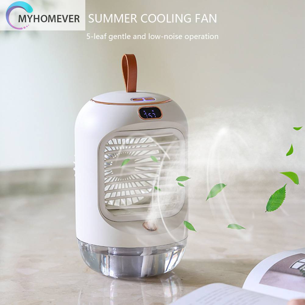 Quạt Điều Hòa 3600mAh 3 Tốc Độ Tiện Dụng Cho Gia Đình / Văn Phòng