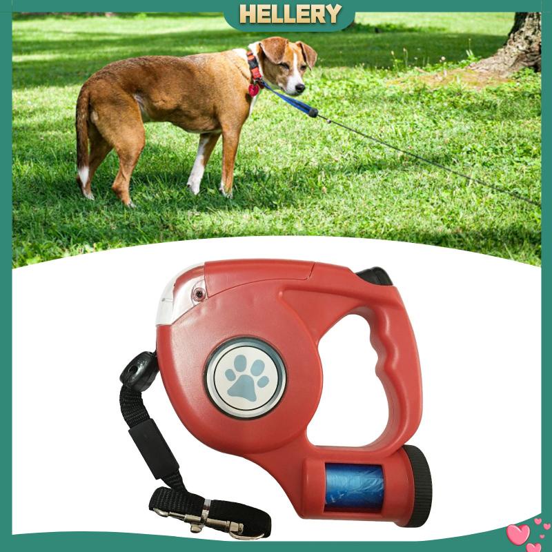 Dây Dắt Thú Cưng Đi Dạo Có Đèn Và Túi Đựng Rác 15ft