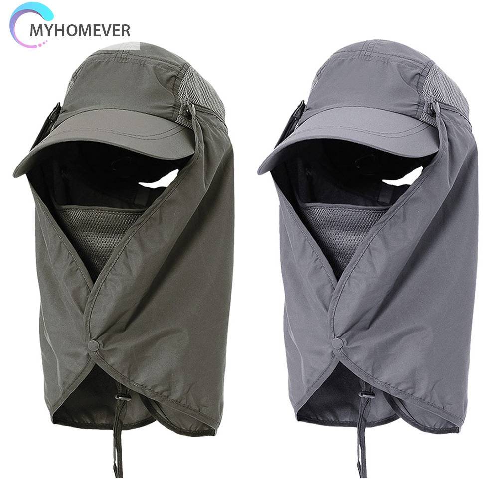 Mũ Lưỡi Trai Chống Nắng Chống Gió Thoáng Khí Bảo Vệ Cổ Cho Nam Và Nữ