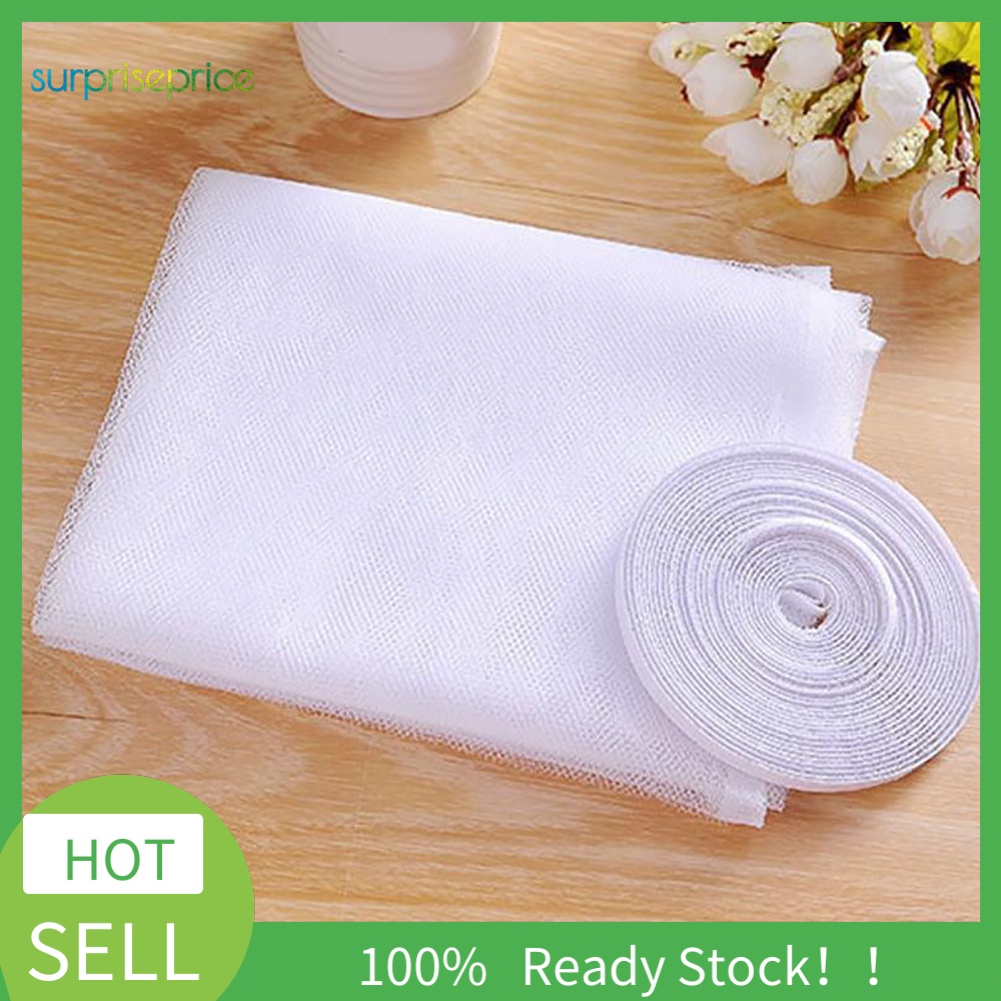 Lưới Dán Cửa Sổ Chống Côn Trùng DIY Tiện Dụng Ốp