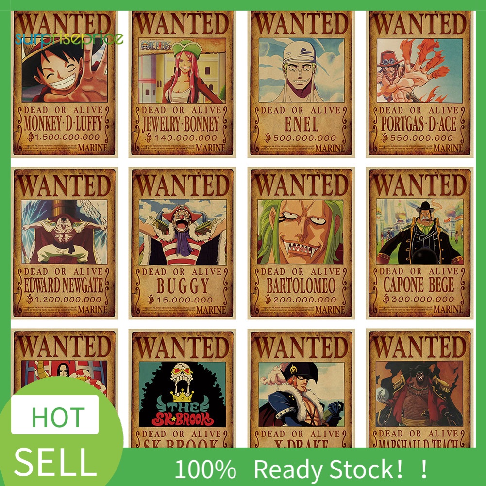 Áp Phích Dán Tường Trang Trí In Hoạt Hình Luffy Mani Nico Robin Dễ Thương