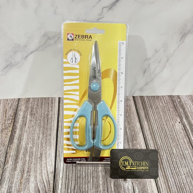 Kéo Inox Đa Năng Scissors Zebra Smart 8” 21cm 993001.