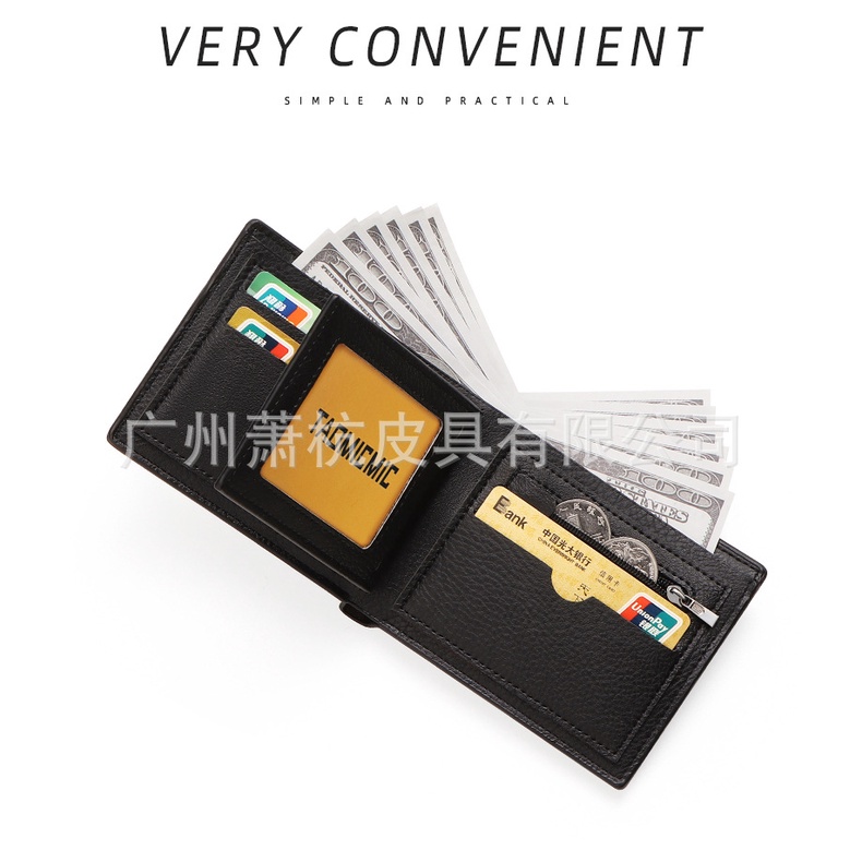 Ví Da PU 20% Phong Cách Âu Mỹ Cho Nam