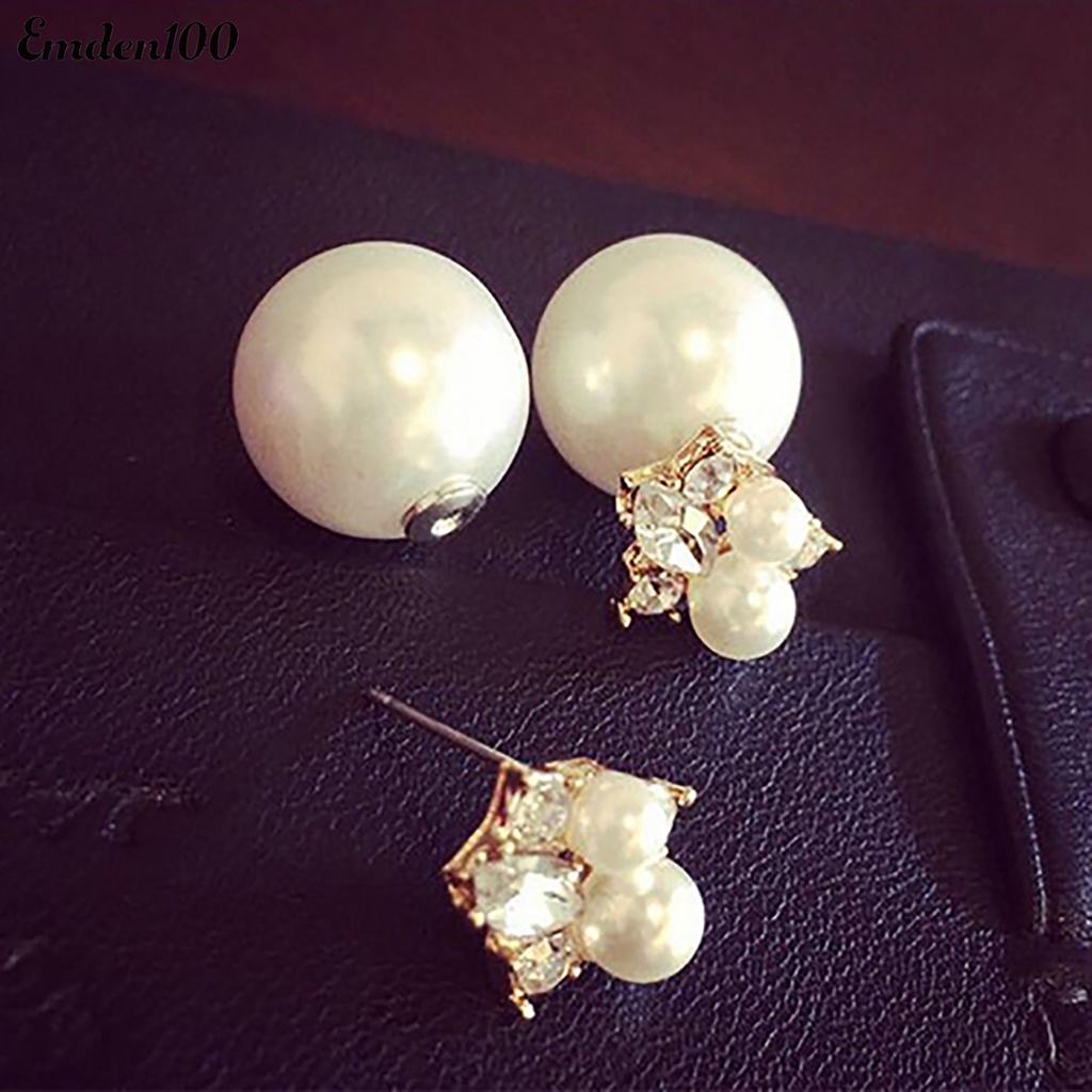 Bông Tai Đính Đá Thời Trang Dành Cho Nữ