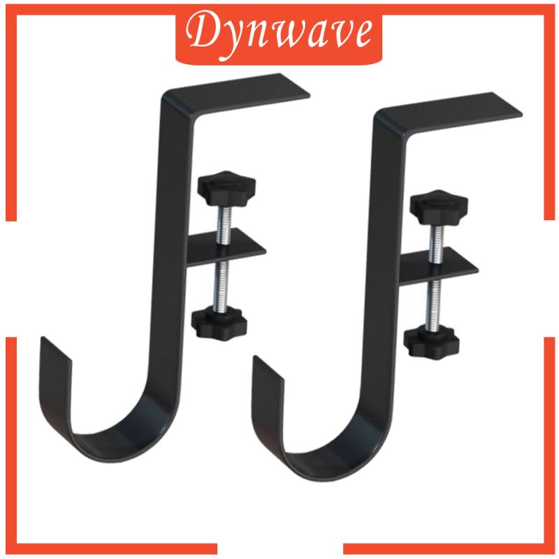 Set 2 Giá Đỡ Móc Treo Đồ Dùng Gắn Cạnh Bàn Tùy Chỉnh Độ Cao Tiện Dụng Cho Văn Phòng / Phòng Ngủ / Nhà Bếp