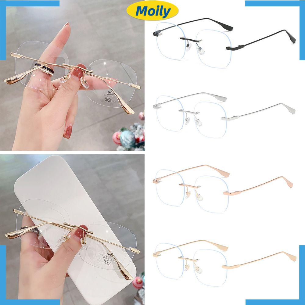 MOILYVN Kính Mát Gọng Siêu Nhẹ Chống Ánh Sáng Xanh Thời Trang Cho Nam Và Nữ