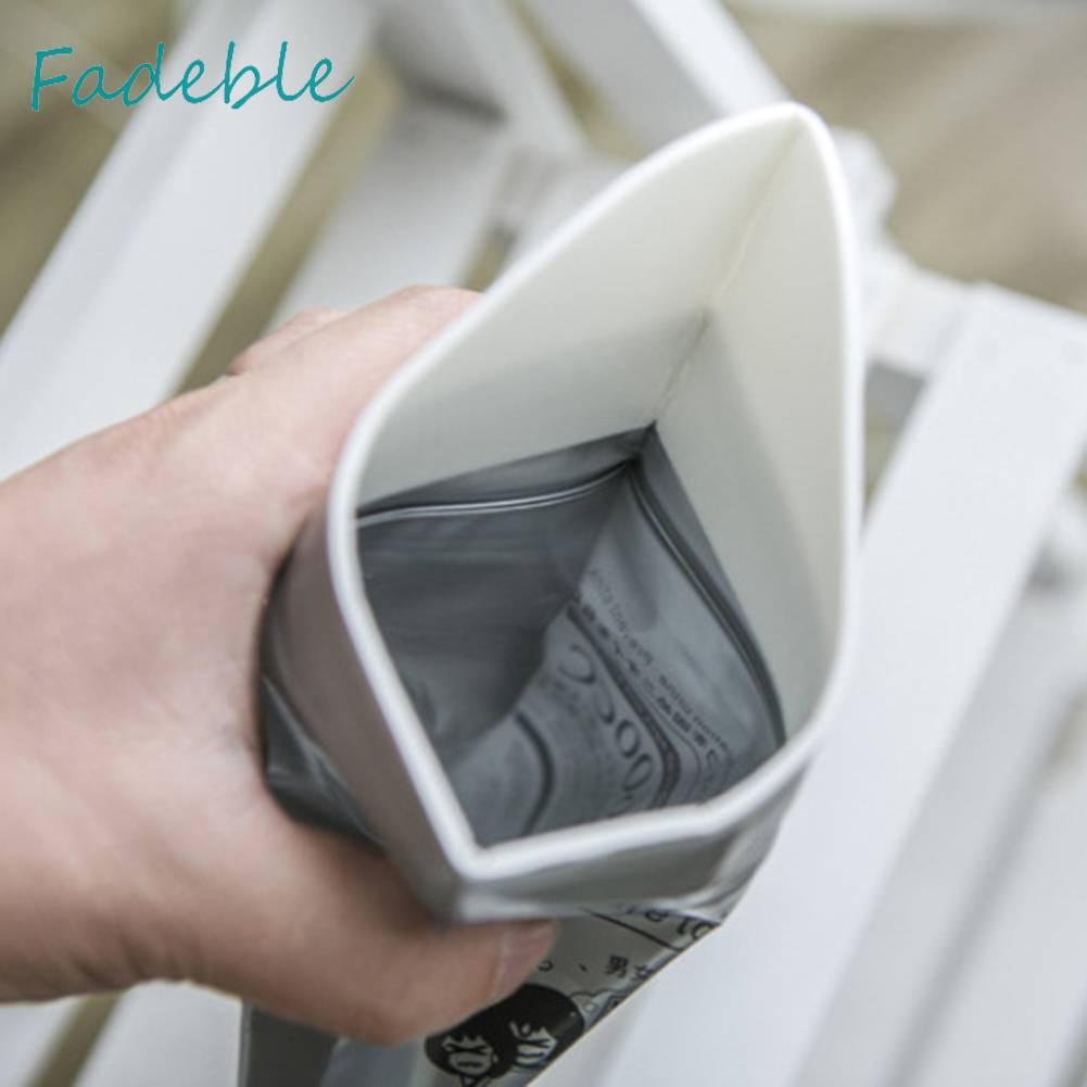 Set 4 Túi Đi Vệ Sinh Khẩn Cấp Sử Dụng Một Lần Cho Nam Và Nữ