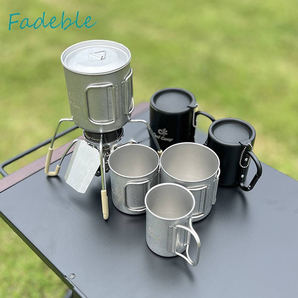 Set 4 Cốc Nước Siêu Nhẹ Tiện Dụng Khi Đi Cắm Trại