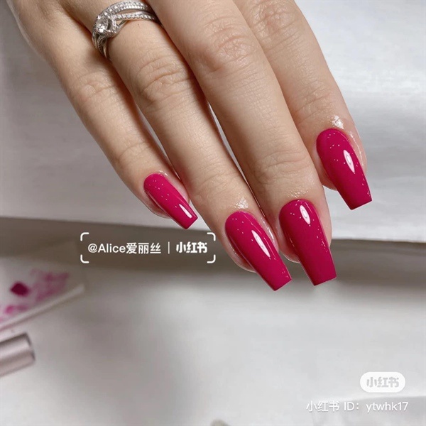 Sơn gel hot màu hồng gấu dâu hoainail888