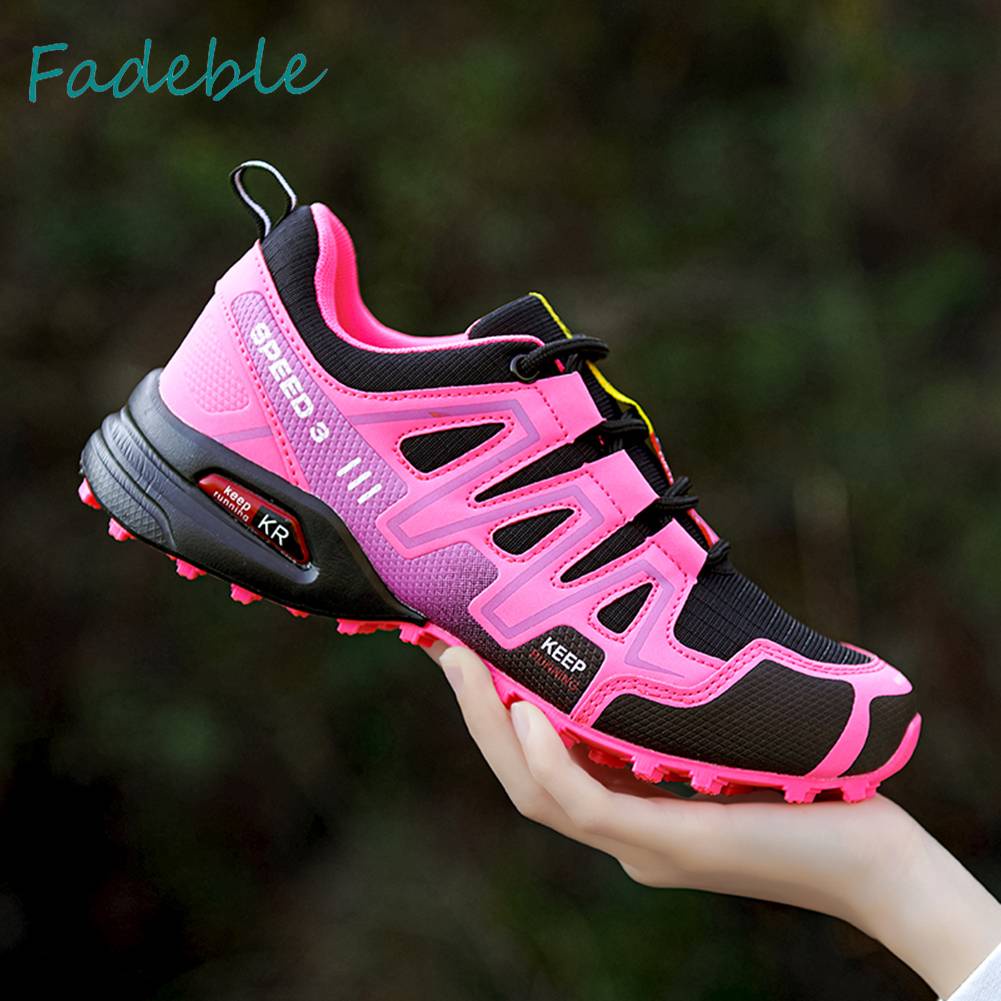 Giày Bốt Đi Bộ Đường Dài Chống Trượt Chống Mòn Cho Nữ