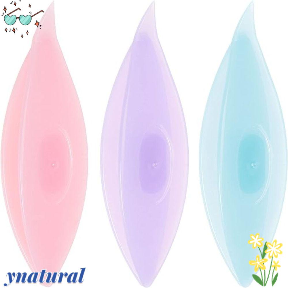 YNATURAL Con Thoi Nhựa Đan Móc Nghệ Thuật Dụng Cụ May Vá Thủ Công Màu Hồng / Tím / Xanh Dương