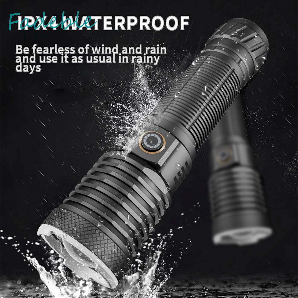 Đèn Pin 30W IPX4 Chống Thấm Nước IPX4 800LM Sạc USB Loại C