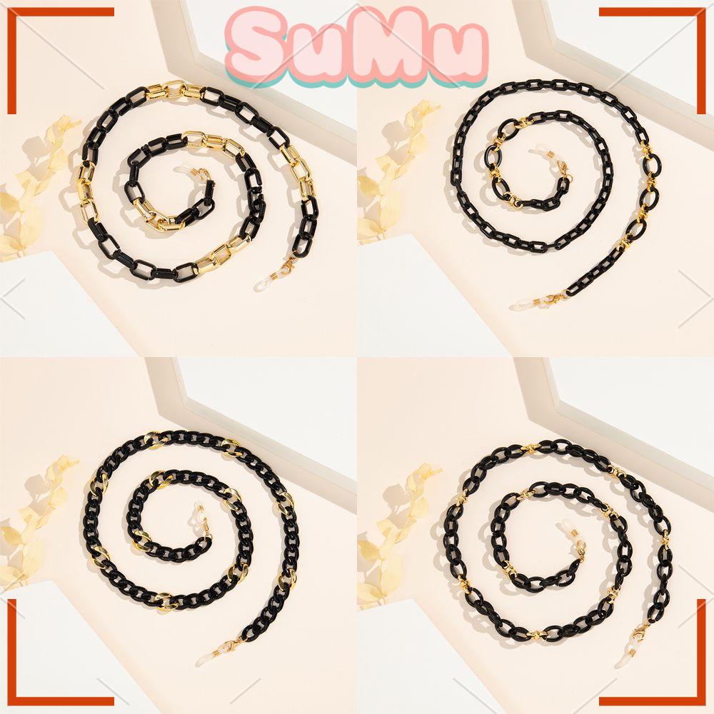 SUMU Dây Đeo Mắt Kính Đọc Sách Bằng Acrylic Cho Nam &amp; Nữ