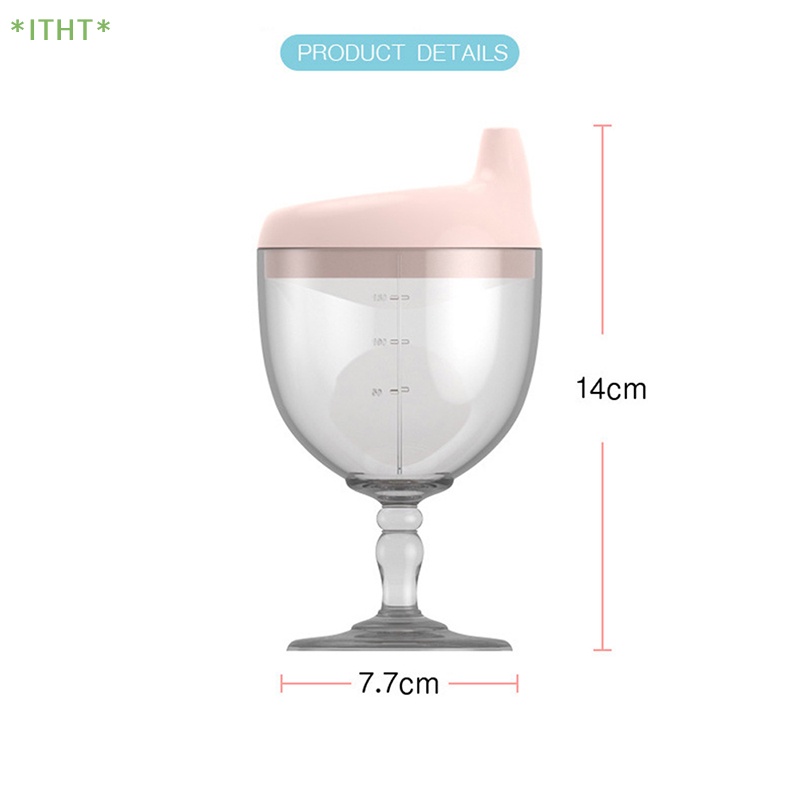 Bình Uống Sữa / Nước Ép Chống Tràn Không BPA Dành Cho Bé Sơ Sinh Mới