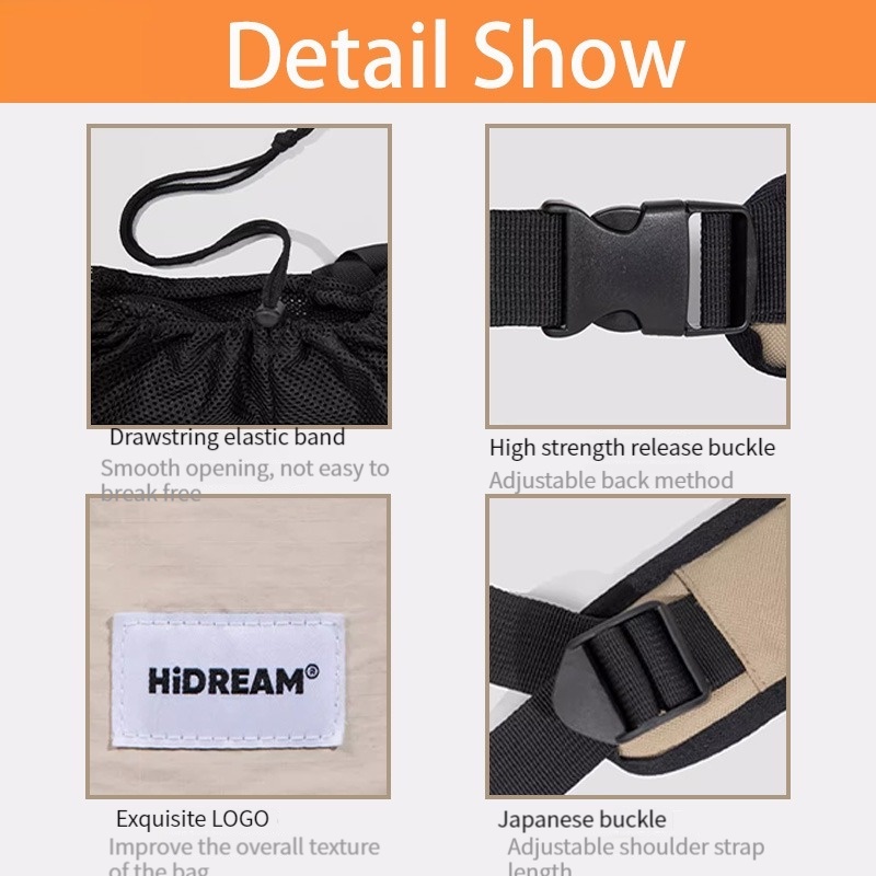 HamshMoc Ba Lô Địu Thú Cưng Thiết Kế Thoáng Khí Tiện Dụng