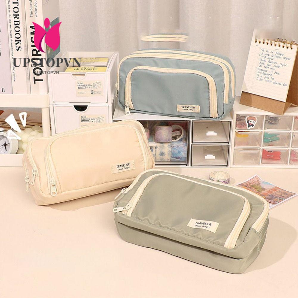 UPSTOPVN Túi Đựng Bút Cỡ Lớn Tiện Dụng Dành Cho Nữ Ốp