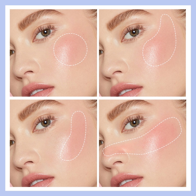 Phấn Má Hồng Dạng Gel Thay Đổi Màu Sắc Theo Nhiệt Độ Lâu Trôi