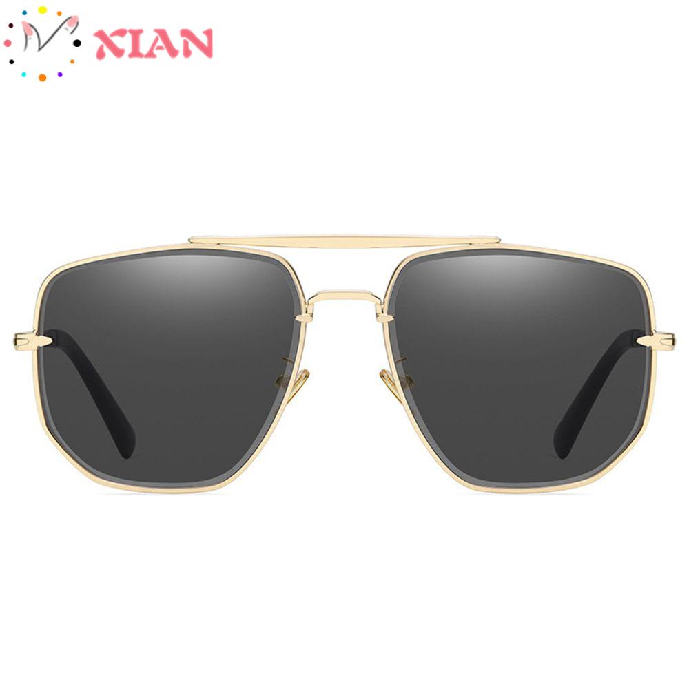 XIANTIN Kính Mát Phân Cực Gọng Kim Loại Thời Trang Cho Nam