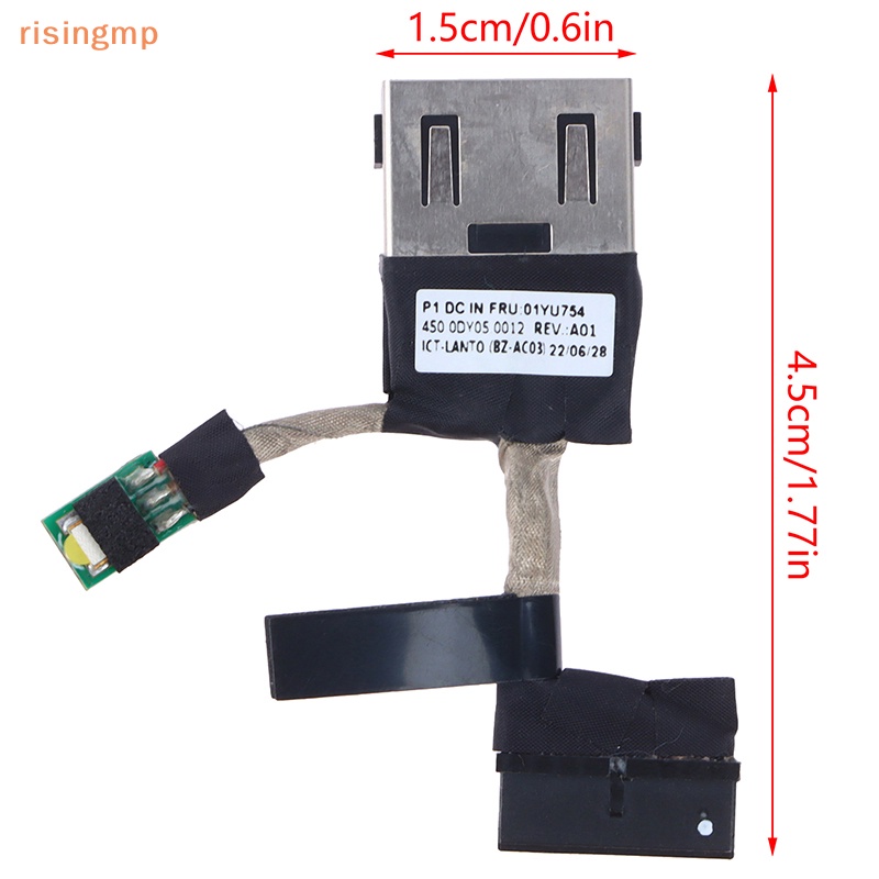 Dây Cáp Nguồn DC Cho Lenovo ThinkPad P1 Gen 2 gen1 / 3 / 4 450.0DY05.0012 01YU754