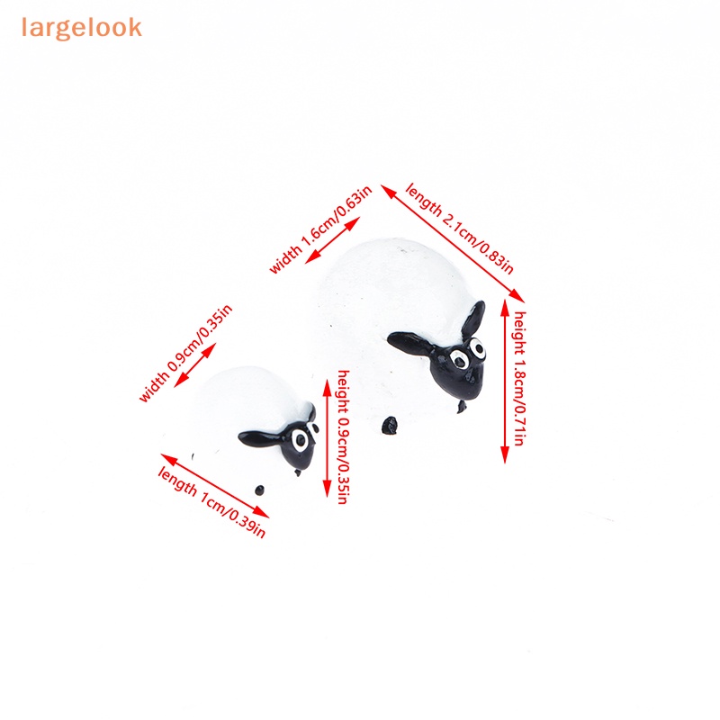 1 Đồ trang trí Chú Cừu Mini Dễ Thương Dùng Trang Trí Tiểu Cảnh