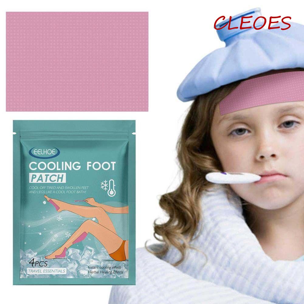 CLEOES Miếng Dán Làm Mát Cơ Thể Nhanh Chóng Dành Cho Người Lớn