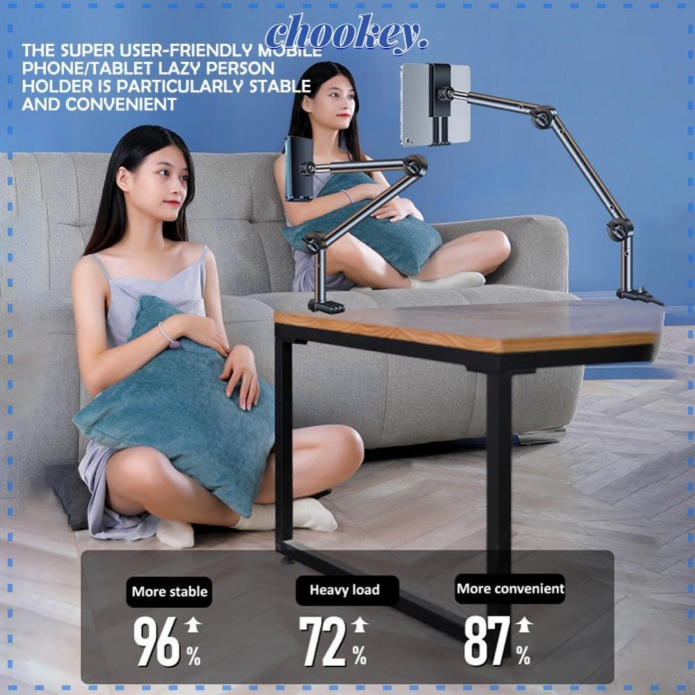 CHOOKEY Giá Đỡ Điện Thoại Đa Năng Tay Dài Xoay 360 Độ° Giá Đỡ Máy Tính Bảng Dạng Xoay Tiện Dụng