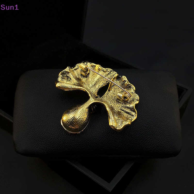 Sun1 > Ghim Cài Áo Đính Pha Lê Phong Cách Vintage Thời Trang Dành Cho Nữ