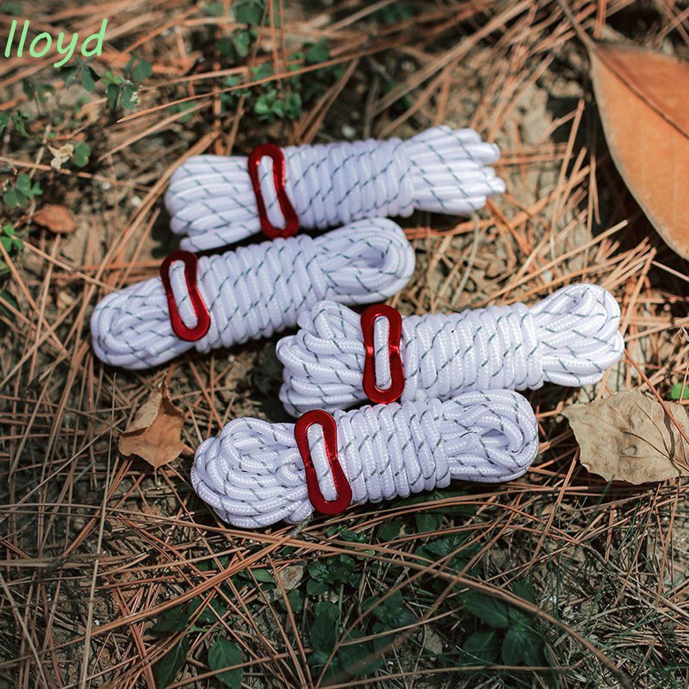 LLOYD Móc Khóa Dây Lều Cắm Trại Phản Quang Đa Năng Tiện Dụng