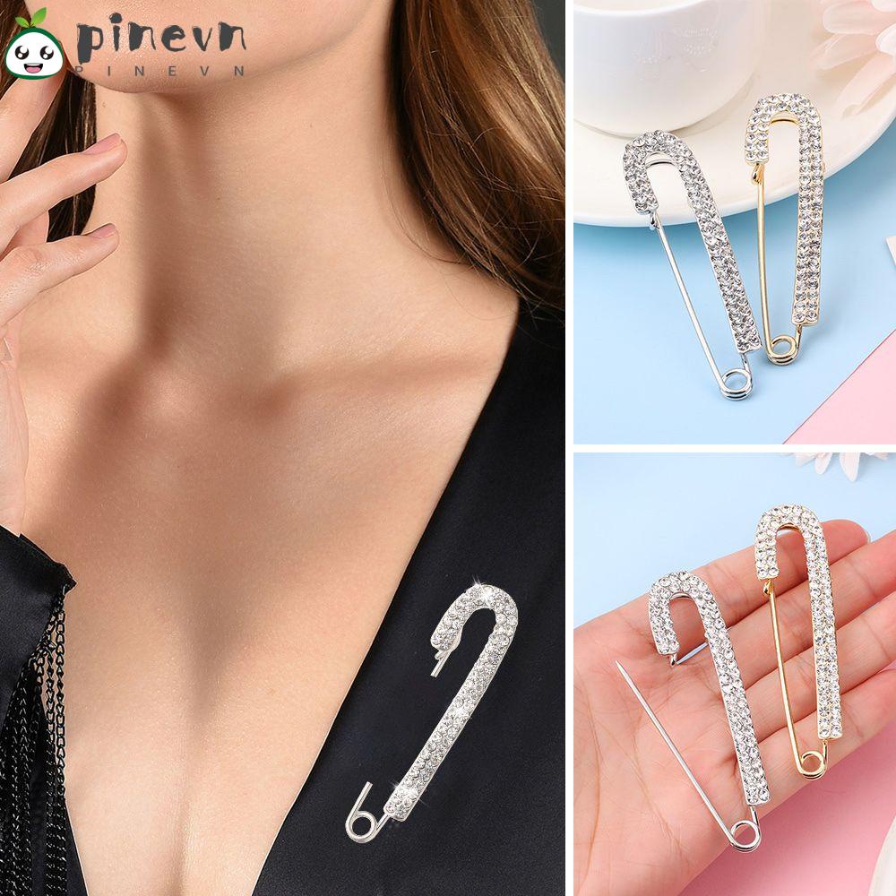 PINEVN Bông Tai HợP Kim ĐíNh Đá Sang TrọNg