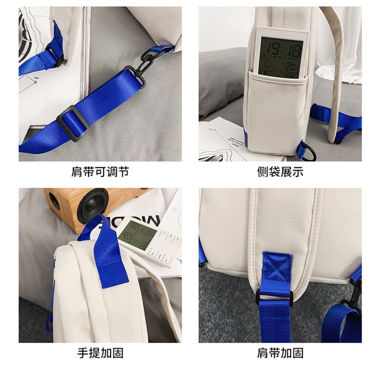 Túi Thể Thao Đeo Chéo Ngực Cỡ Lớn Phong Cách Đường Phố Nhật Bản