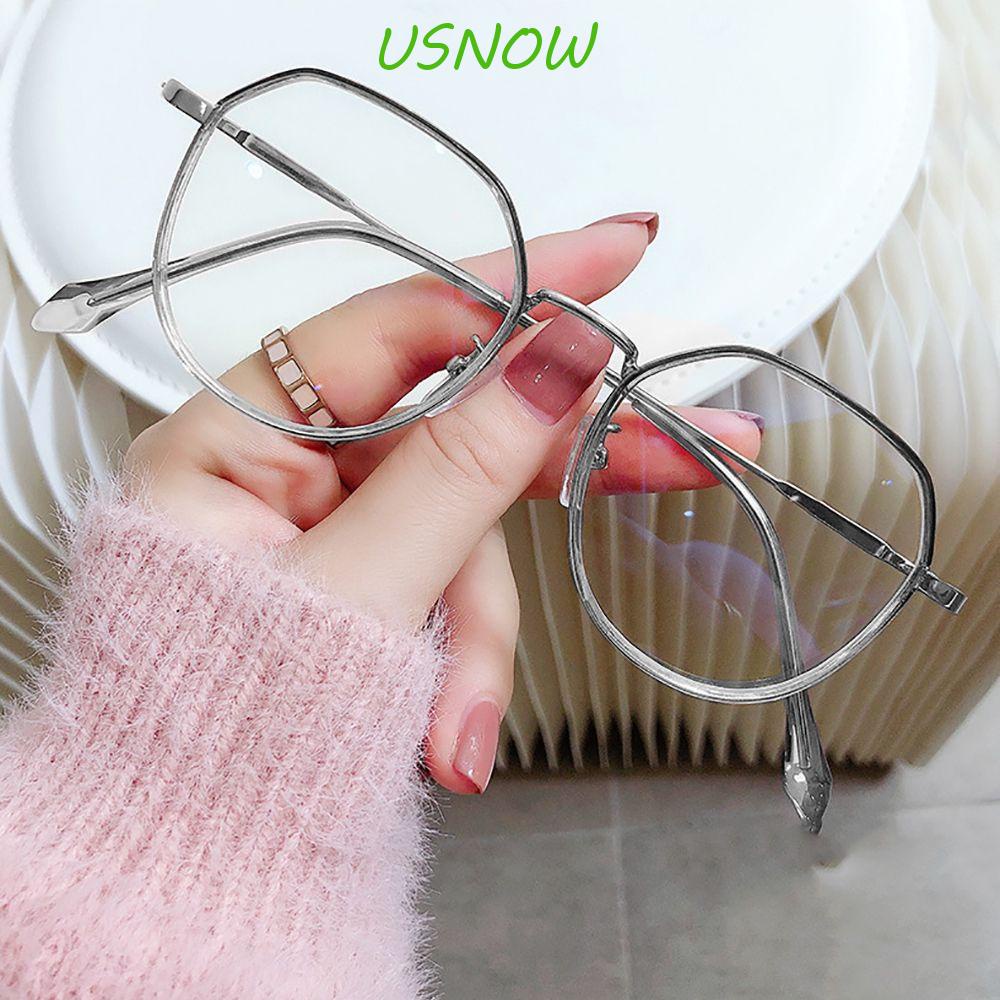 USNOW Kính Đọc Sách Màu Gradient Bằng Nhựa Resin Trong Suốt Thời Trang Cho Nam Và Nữ