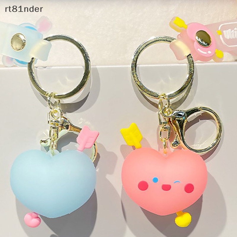 Rt Móc Khóa Cao Su Mềm Hình Mũi Tên Hoạt Hình Sáng Tạo Dễ Thương Cho Nữ