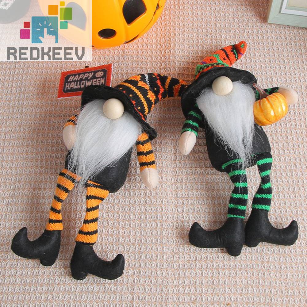 Đệm Cotton Họa Tiết Hoạt Hình Phù Thủy Gnome Dễ Thương Dùng Trang Trí Giáng Sinh