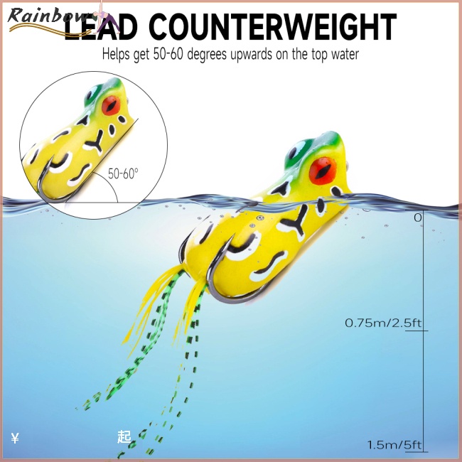 Set 5 Mồi Giả Nhử Cá Mềm Kèm Móc Câu Tiện Dụng