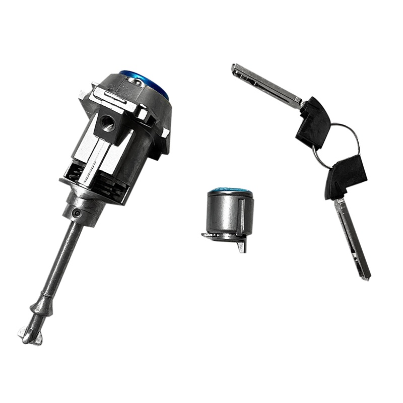 Bộ Khóa Cửa Xi Lanh Màu Bạc Chuyên Dụng Cho Xe Hơi Toyota Land Cruiser Prado 2010-2019