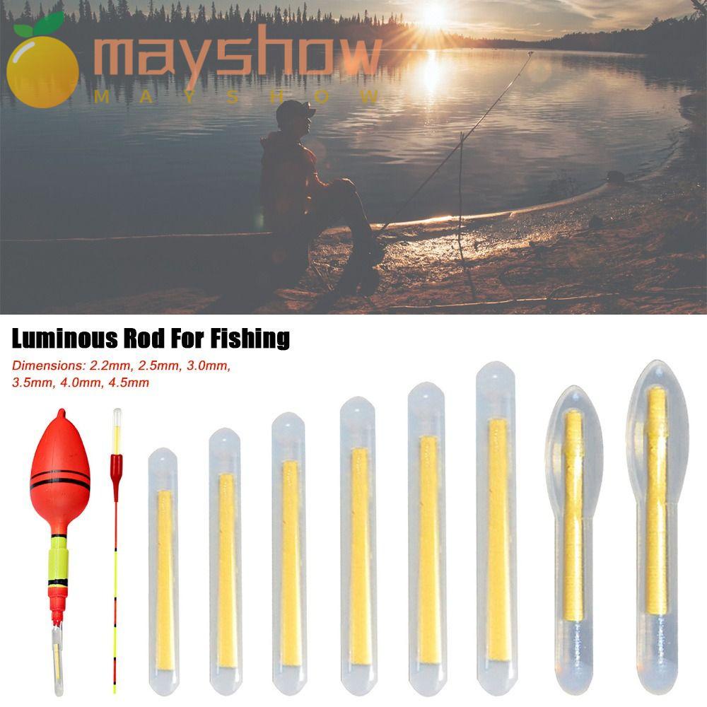 MAYSHOW Cần Câu Cá Phát Sáng Ban Đêm Thiết Kế Mới Tiện Lợi Dễ Sử Dụng