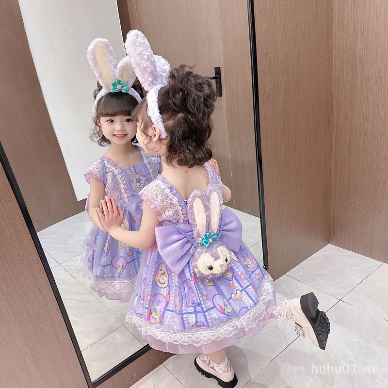 Đầm Lolita Đuôi Cáo Dễ Thương Cho Bé Gáihuhu01.vn7