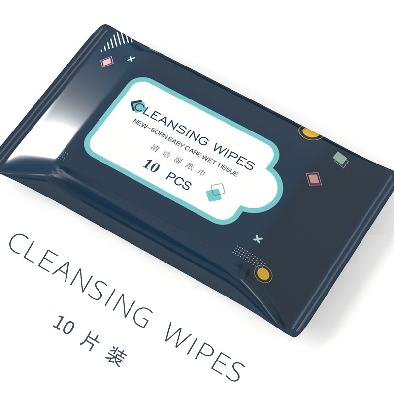 Set 10 Gói Khăn Giấy Ướt Lau Cho Bé