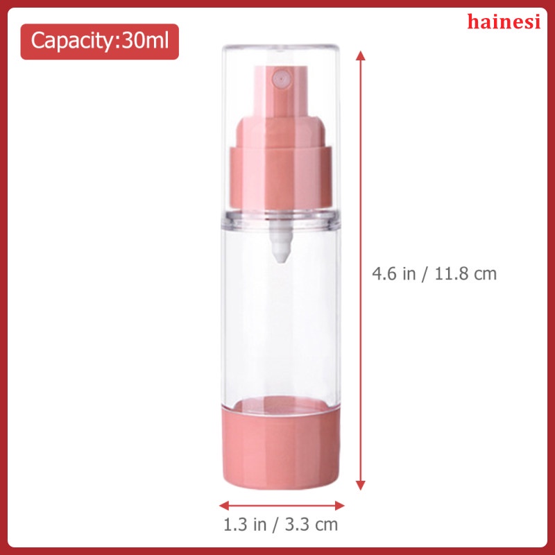 Set 4 Chai Rỗng Trong Suốt Dạng Xịt Dùng Để Đựng Mỹ Phẩm Khi Đi Du Lịch