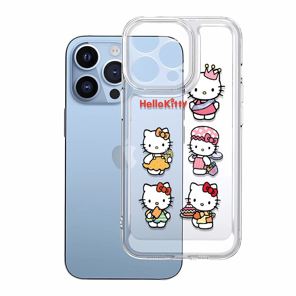 Ốp Điện Thoại Mềm Chống Sốc In Hình Mèo Hoạt Hình Cho Iphone 8p 7 13 11I 14Promax 12 P1YU