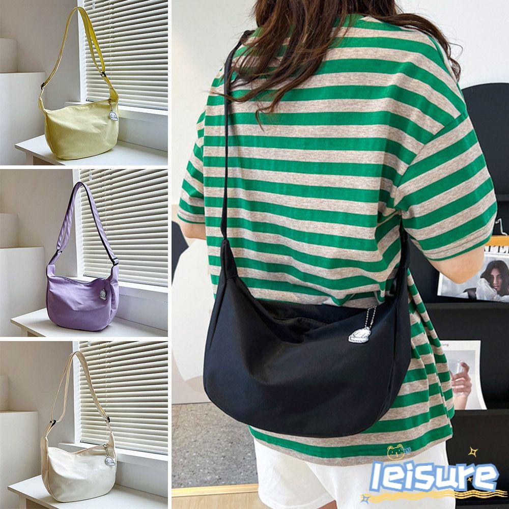 LEISURE Túi Xách Thể Thao Đeo Vai Kích Cỡ Lớn Hợp Thời Trang