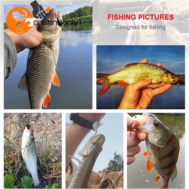 Bộ Mồi Câu Cá Giả Mini 5 Màu Cứng 30mm / 2.05g