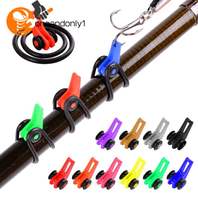 Bộ 10 Giá Đỡ Cần Câu Cá Giữ An Toàn Nhiều Màu Sắc