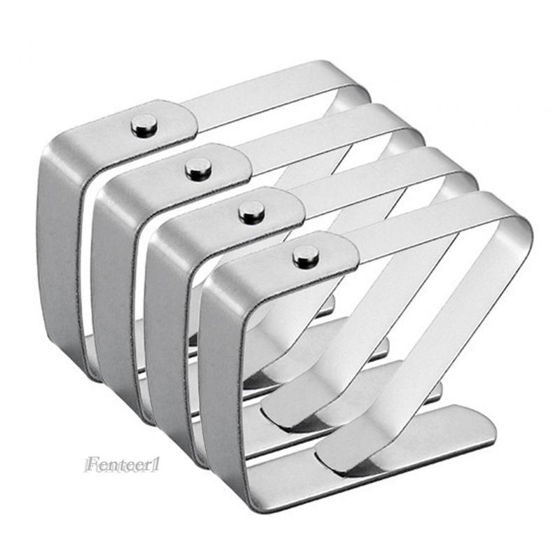 Set 4 Giá Đỡ Kẹp Khăn Trải Bàn Tiện Lợi