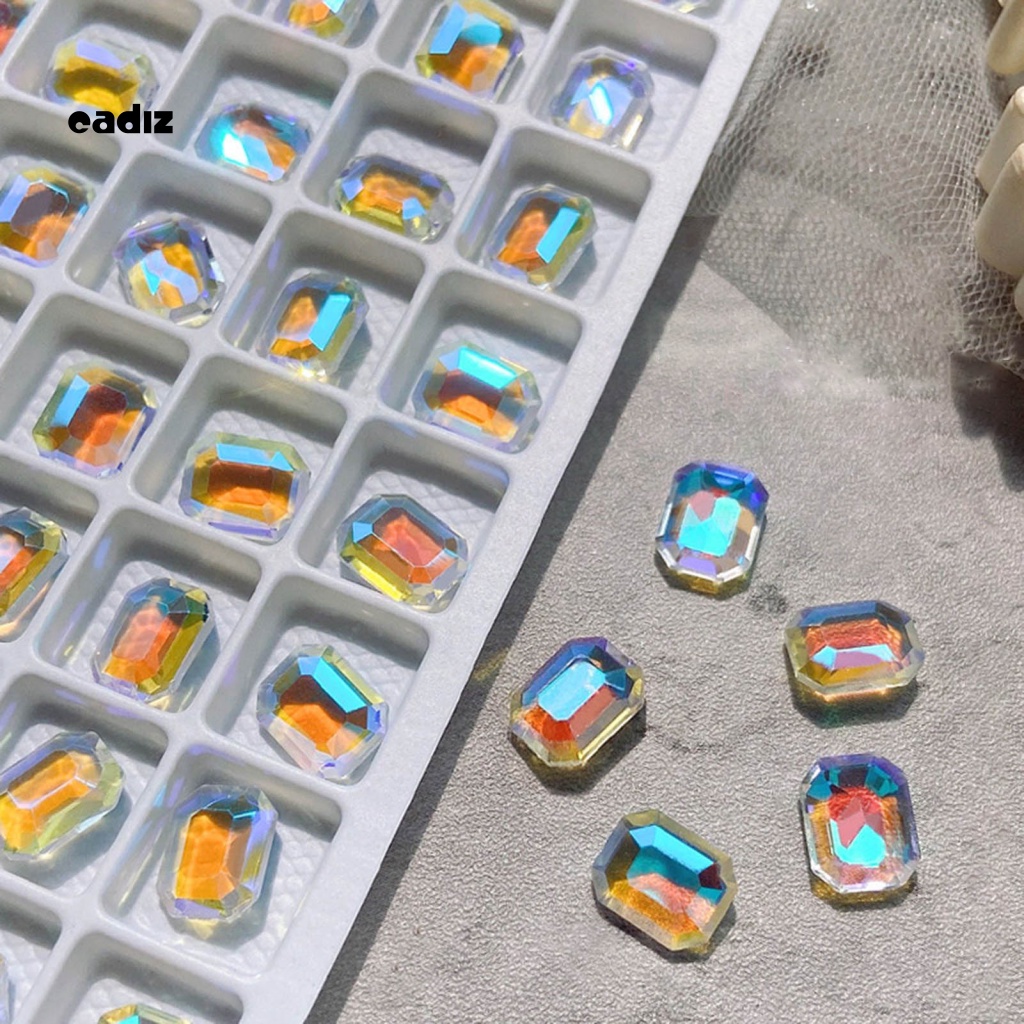 Bộ 20 Hạt Đá 3D Nhiều Màu Sắc Đính Trang Trí Móng Tay Nghệ Thuật