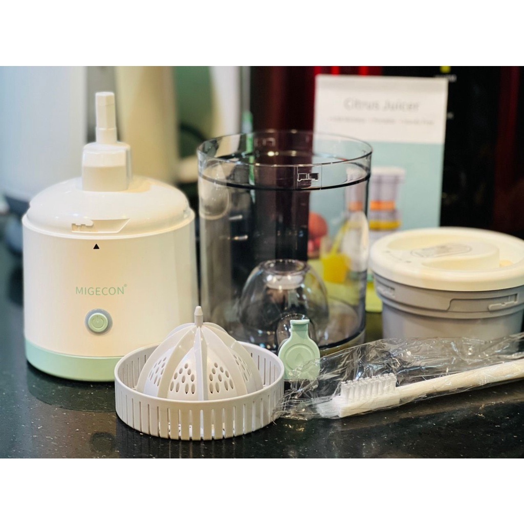 Máy Ép Trái Cây, Hoa Quả Kiêm Máy Vắt Cam MDC1 - Máy Ép Chậm Đa Năng Sử Dụng Sạc USB Tiện Lợi  BH12 Tháng