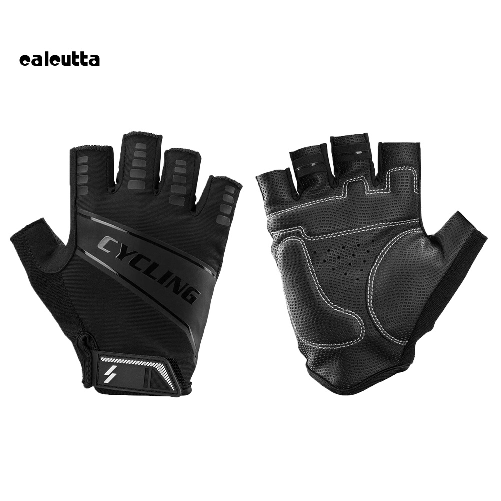 1 Đôi Găng Tay Nửa Ngón Chống Trượt Thoáng Khí Unisex