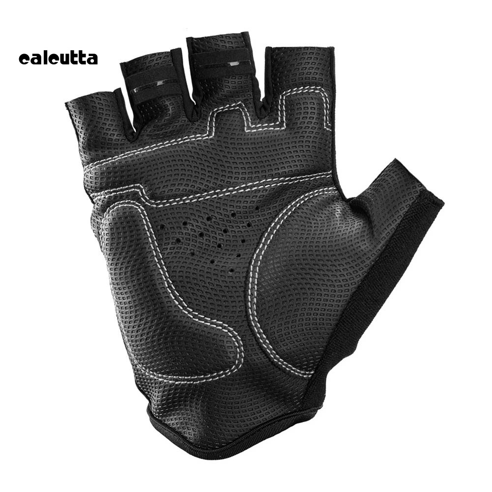 1 Đôi Găng Tay Nửa Ngón Chống Trượt Thoáng Khí Unisex