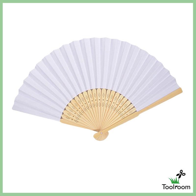 Quạt Gấp Cầm Tay Dùng Vẽ Tranh Trang Trí Nhà Cửa / Văn Phòng / Tiệc